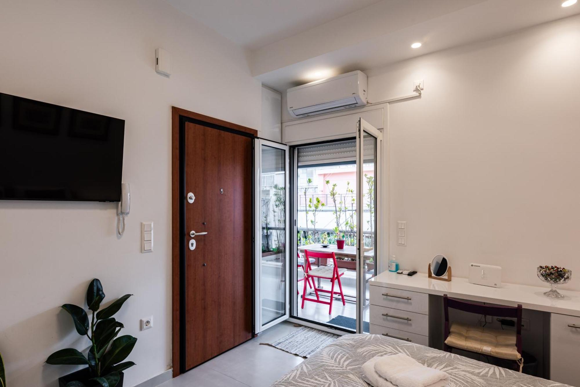 Modern Studio Apartment B アテネ エクステリア 写真